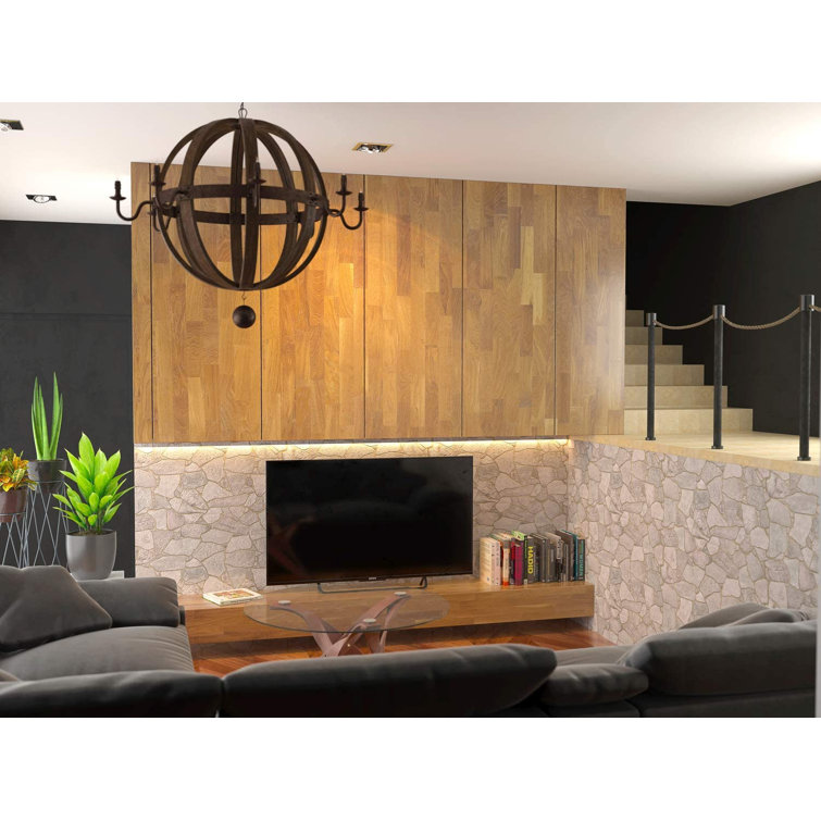 RetroArt Retro Art 3D Wall Panels, Stone Wild Grey Imitation Pattern